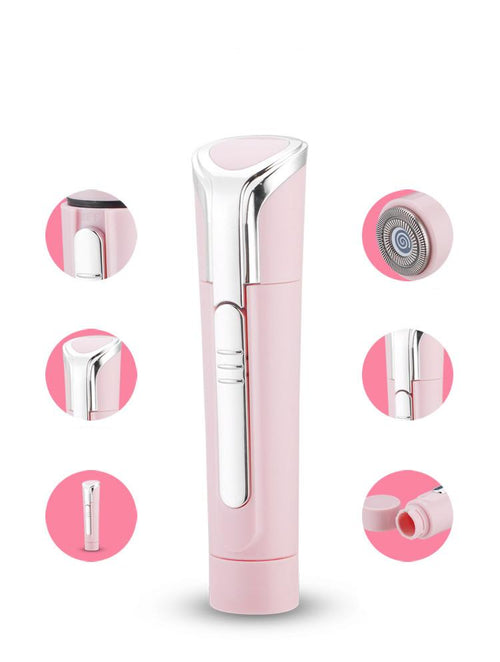 4-in-1 Beauty Grooming Wand — Facial Hair Trimmer & Skin Tool Set | PEACHBXX