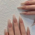 Long Almond Press-Ons — Ombre Gradient Jelly | PEACHBXX