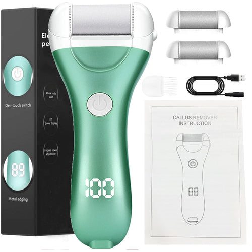 Electric Foot File Callus Remover — Rechargeable Pedicure Tool | PEACHBXX