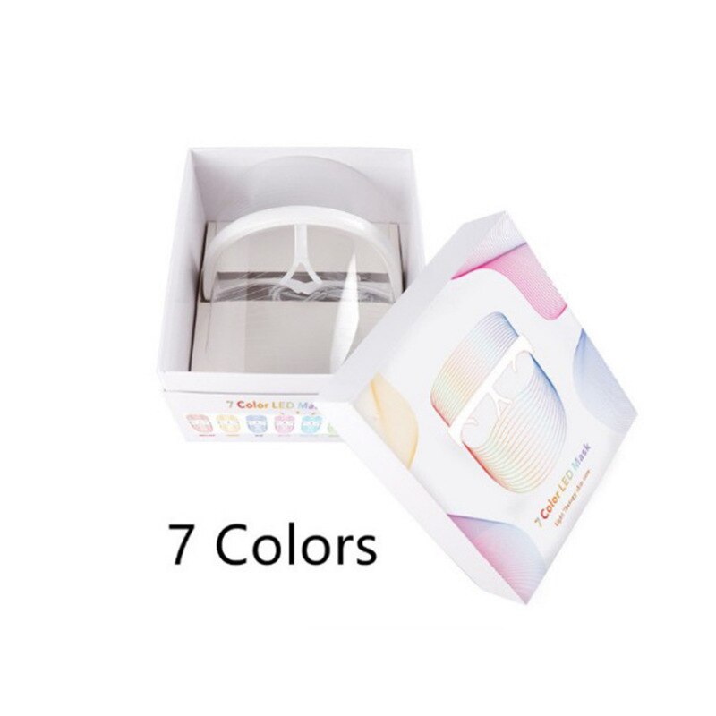 LED Light Therapy Facial Mask — 7-Color Photon Anti-Aging Treatment | PEACHBXX