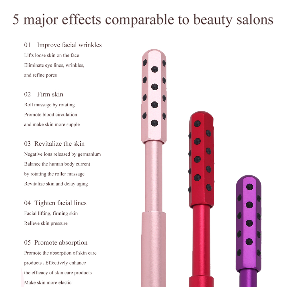 Anti-Aging Facial Roller Massager — Skin-Tightening Face Lift Tool | PEACHBXX