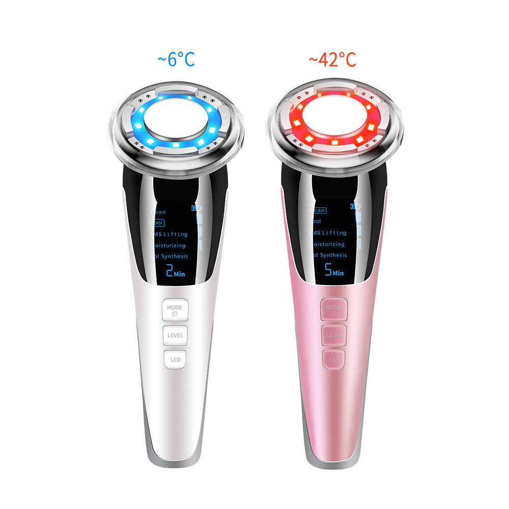 Ultrasonic Vibration Facial Massager — Anti-Wrinkle Skin Firming Tool | PEACHBXX