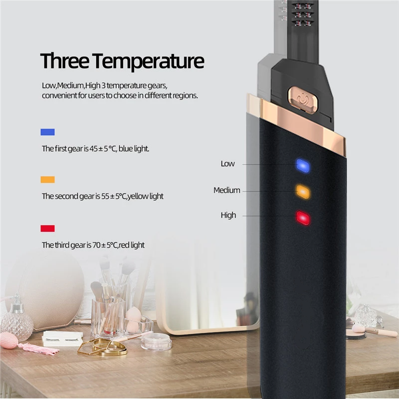 Heated Electric Eyelash Curler — Temperature Adjustable Lash Lifter | PEACHBXX
