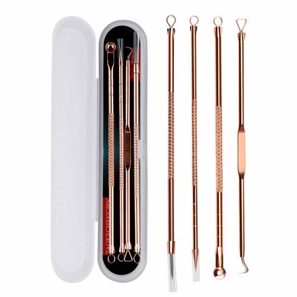 Facial Blackhead Remover Kit — Acne & Pimple Extraction Tool Set | PEACHBXX