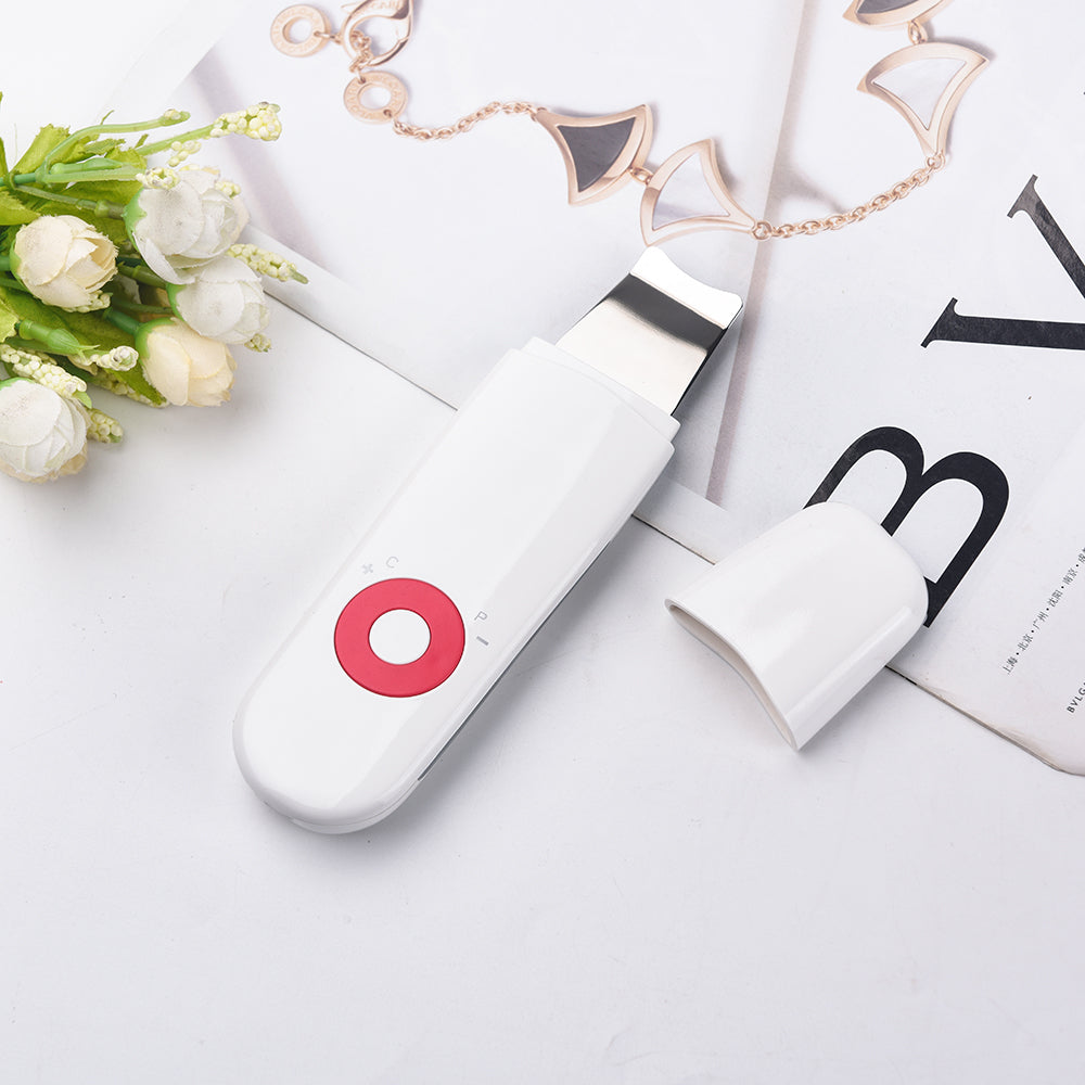 Ultrasonic Skin Scrubber — Deep Pore Cleansing & Blackhead Remover | PEACHBXX