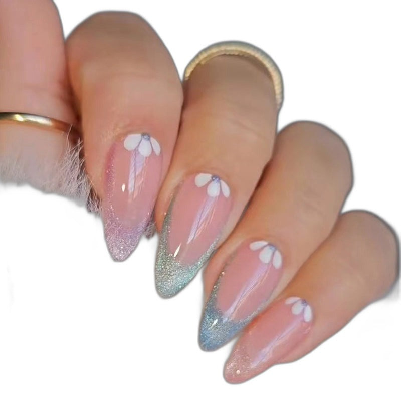 Midnight Glam Press-On Nails — Bold Dark Coffin Set | PEACHBXX