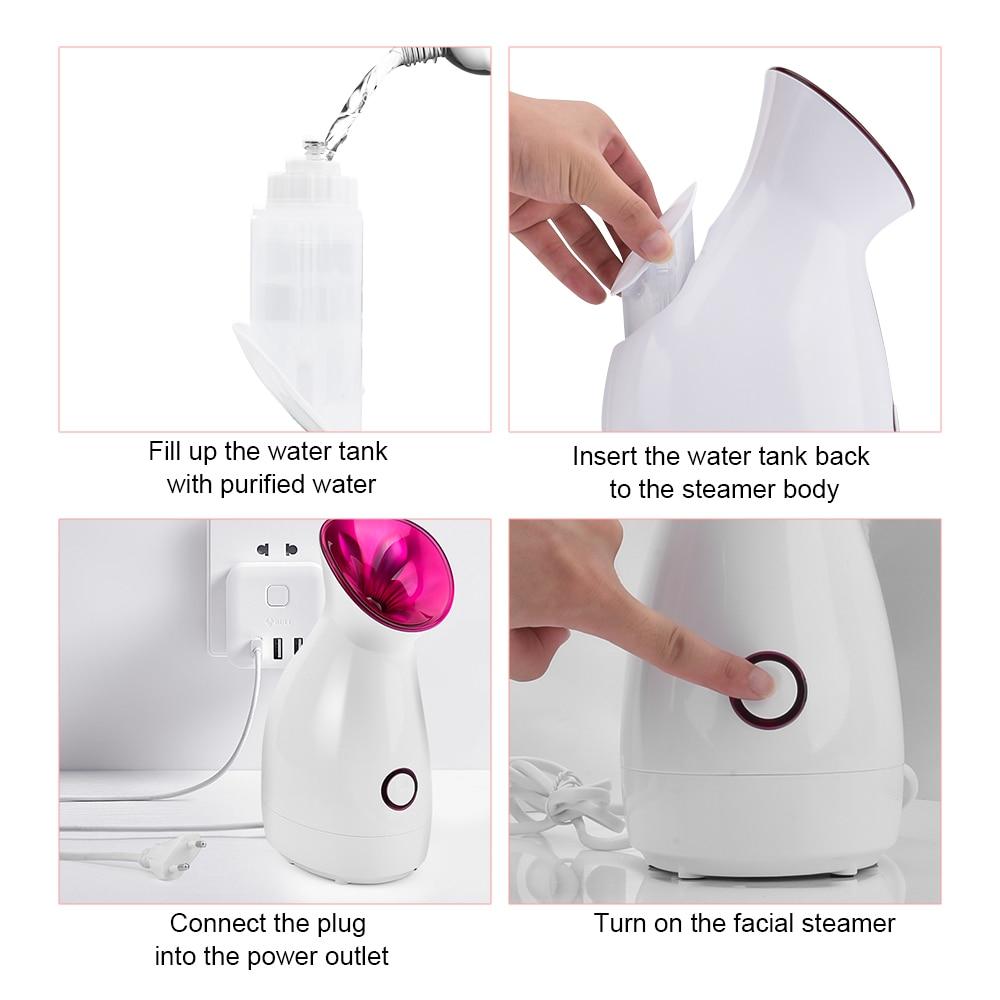 Nano Ionic Facial Steamer — Deep Pore Cleansing & Skin Hydration | PEACHBXX